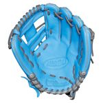 Wilson A500 11" Utility Baseball Glove - Youth Cool Blue / Grey / Red