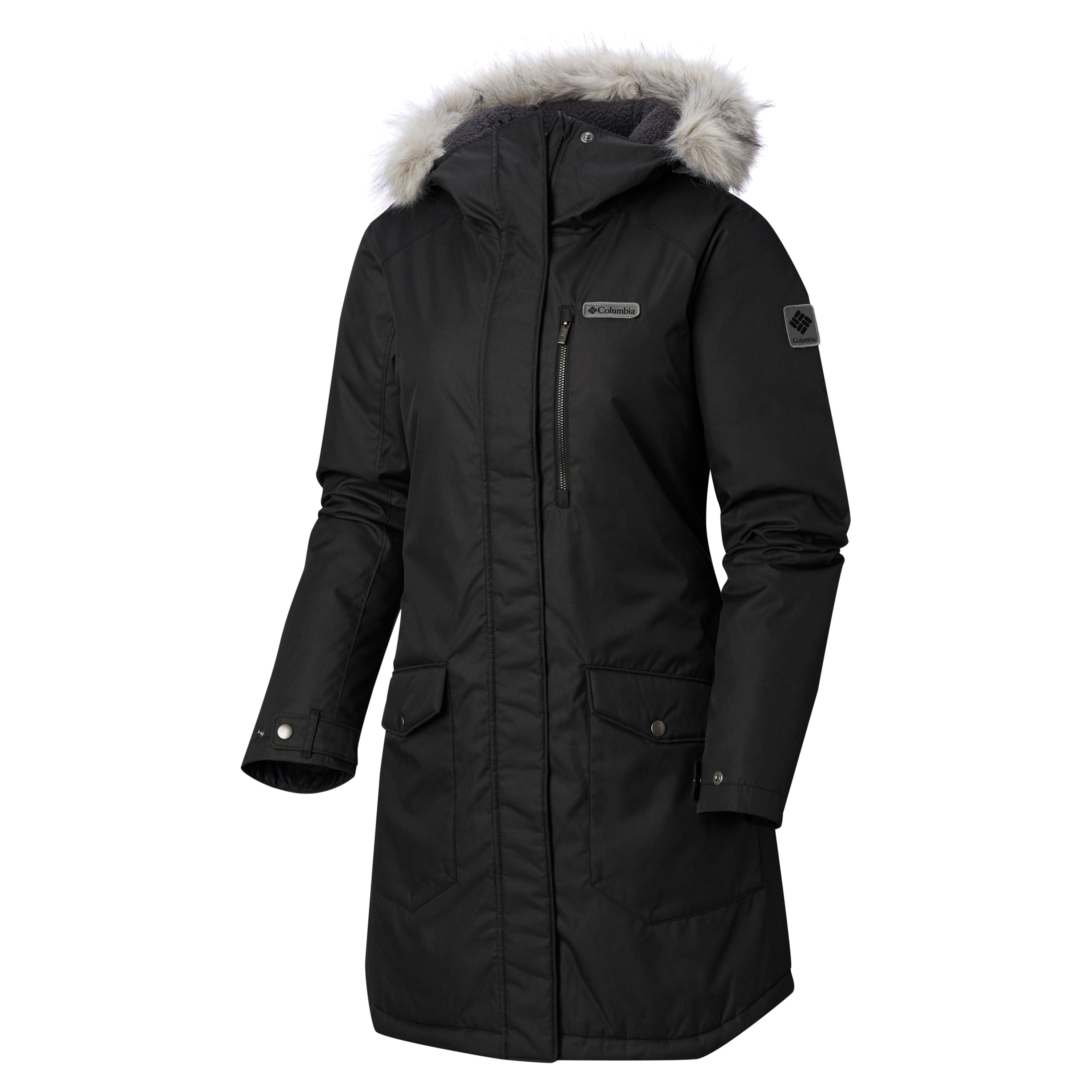 Columbia Suttle Mountain Long Insulated Jacket - Women's Black