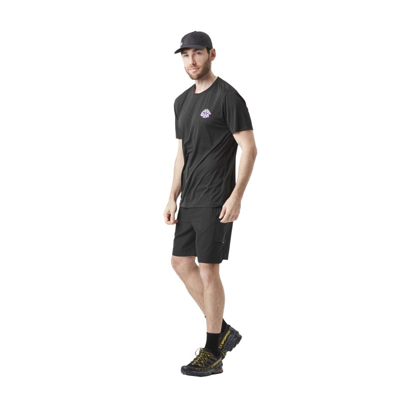 Picture-Shooner-Stretch-Short-Black