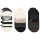 Stance Punked No Show - Women's (3 pack) Black