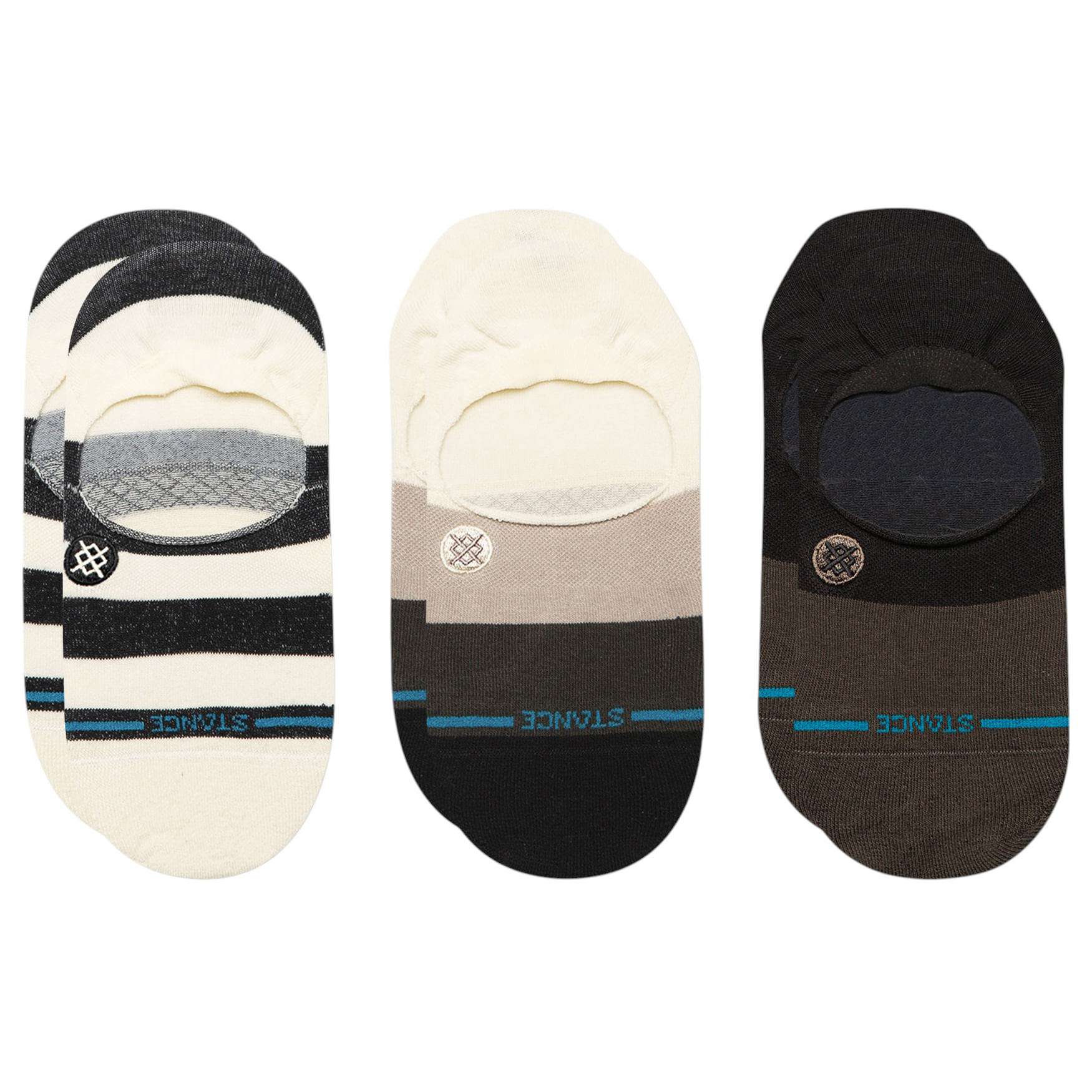 Stance Punked No Show - Women's (3 pack) Black