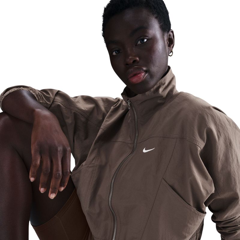 Nike-Sportswear-Everything-Wovens-Oversized-Repel-UV-Protection-Jacket---Women-s-Mink-Brown---White