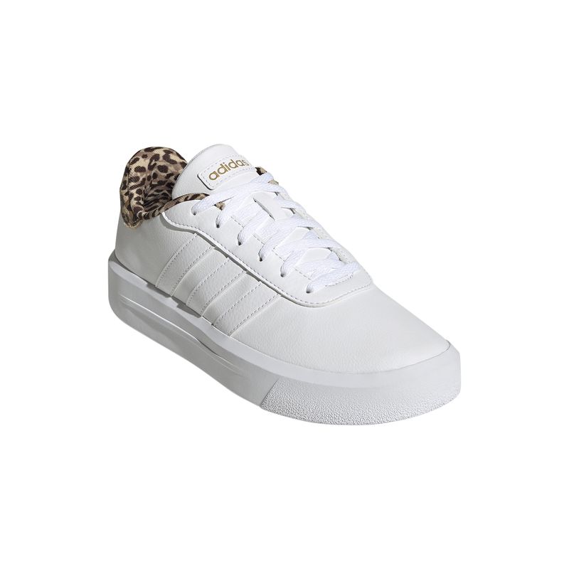 adidas-Court-Platform-Shoe---Women-s-White---White---Gold-Metallic