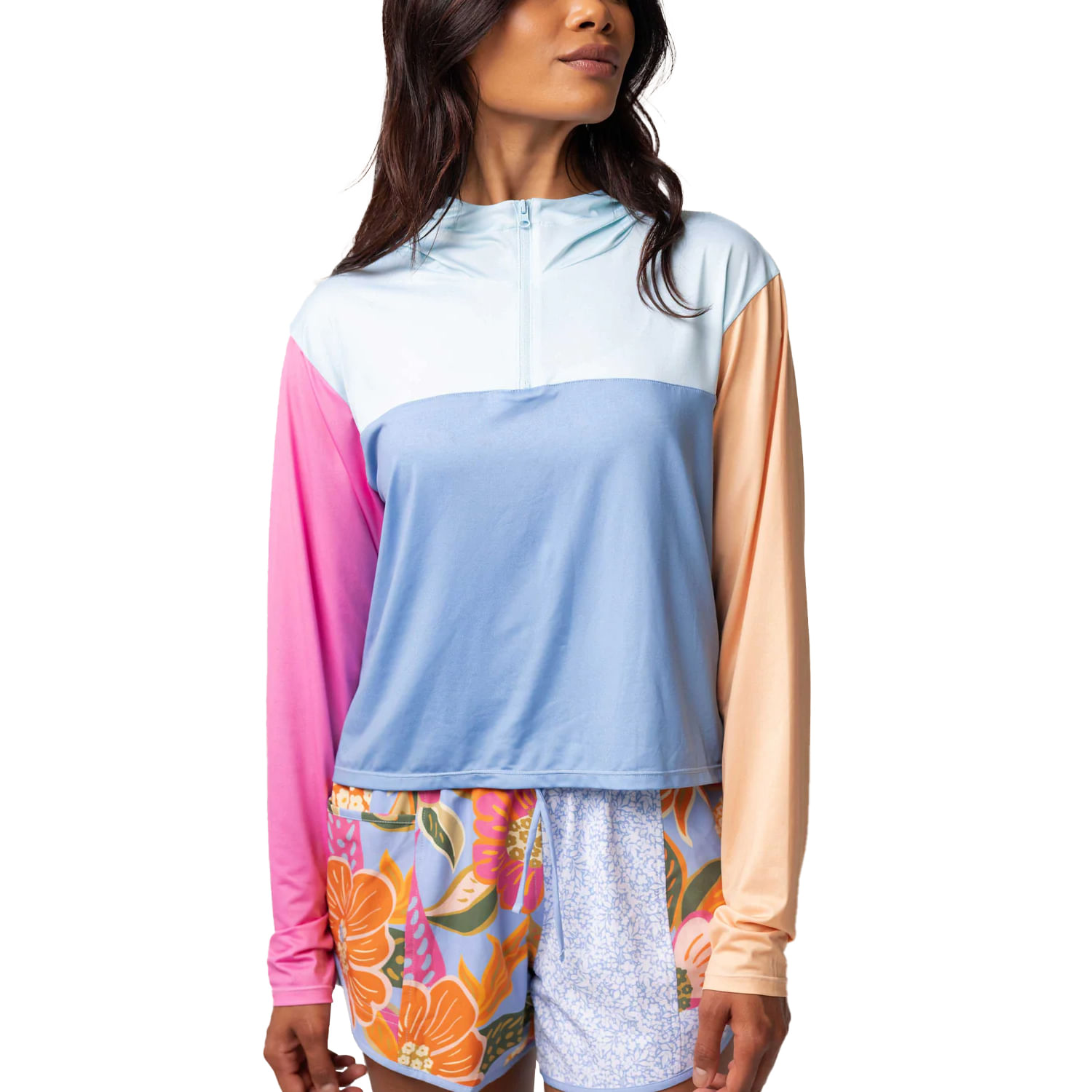 Nani Quarter Zip Sunshade - Women's Celeste