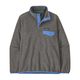 Patagonia Lightweight Synchilla Snap-T Fleece Pullover - Women's Nickel / Abundant Blue