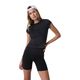 Vuori Short Sleeve Halo Baby Tee - Women's Solid Black
