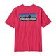 Patagonia P-6 Logo Responsibili-Tee Shirt - Men's Luminous Pink
