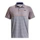 Under Armour Playoff 3.0 Stripe Polo - Men's Midnight Navy / Orange Blast / Midnight Navy