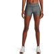 Under Armour Heatgear Armour Mid-Rise Short - Women's Charcoal Light Heather / Black