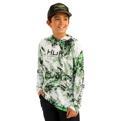 Huk Mossy Oak Printed Pursuit Hoodie - Youth