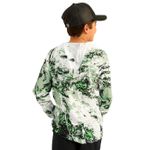 Huk Mossy Oak Printed Pursuit Hoodie - Youth Fog Green