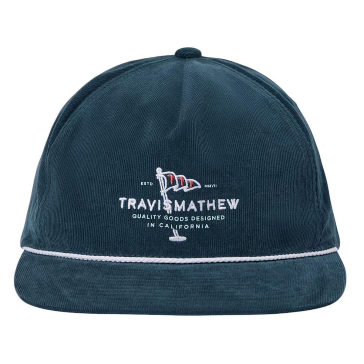 TravisMathew One For The Money Snapback Hat Mood Indigo / Vintage