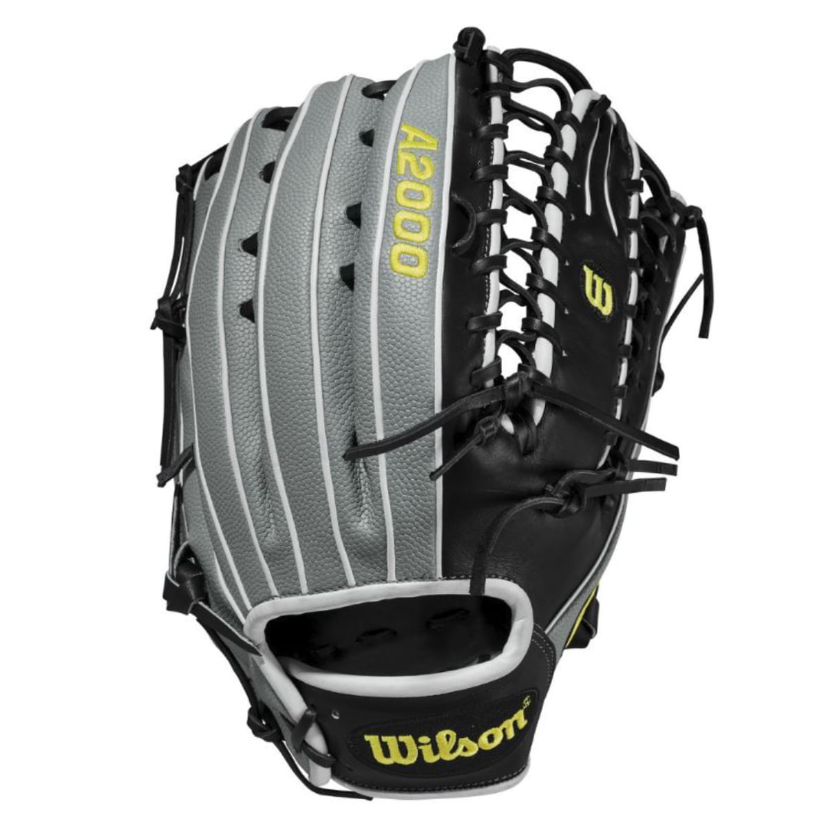 Amazon Com Wilson A2000 Outfield Baseball Glove Dark Brown Grey Welting Left Hand Throw 12 75 Inch Sports Outdoors