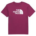 The-North-Face-Core-Half-Dome-Short-Sleeve-Shirt---Women-s-Cyber-Berry---TNF-White