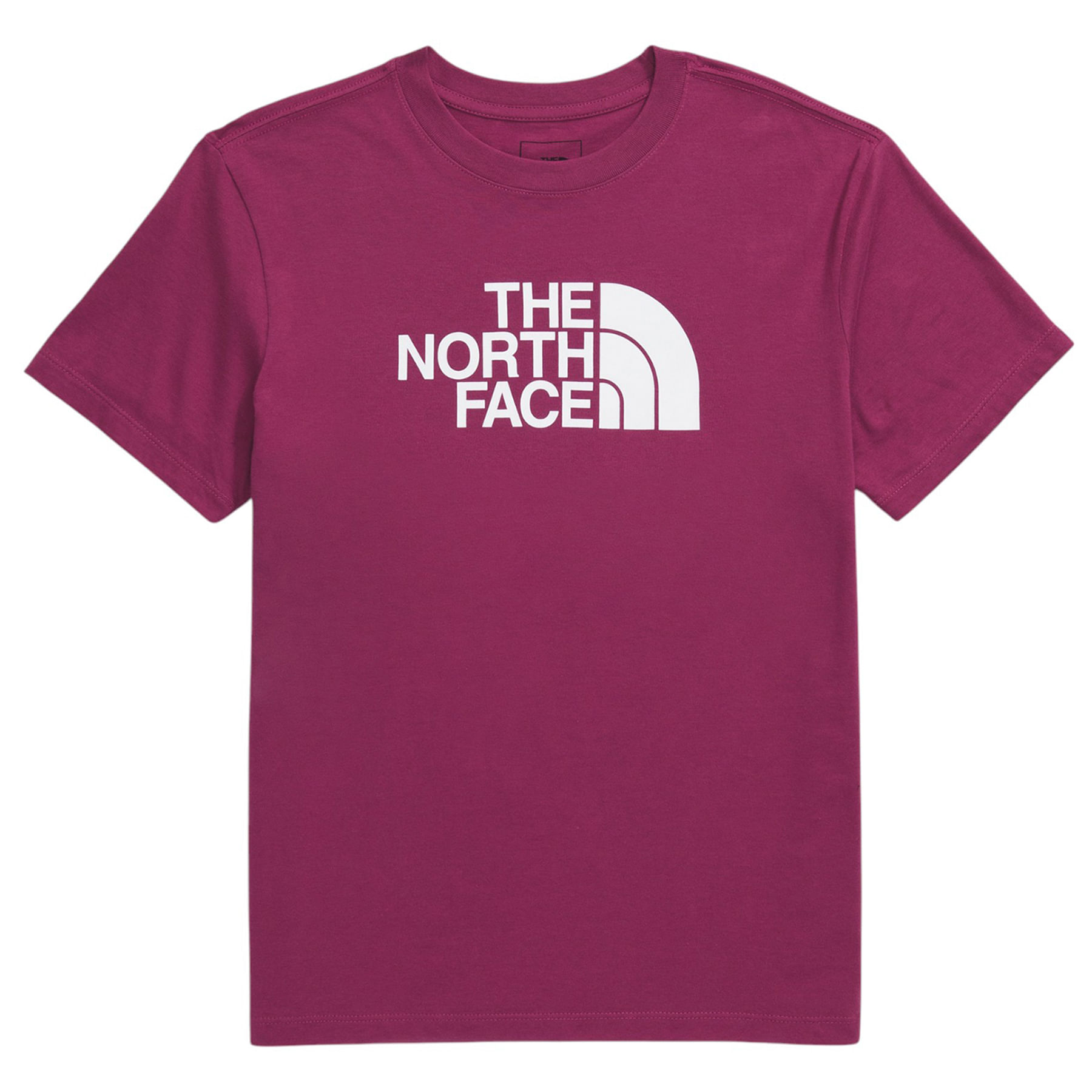 The North Face Core Half Dome Short Sleeve Shirt - Women's Cyber Berry / TNF White