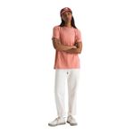 The-North-Face-Tri-Blend-Short-Sleeve-Shirt---Women-s-Rose-Dawn-White-Heather