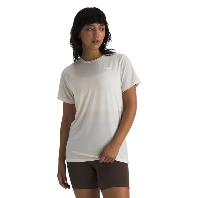 The-North-Face-Adventure-Short-Sleeve---Women-s-White-Dune