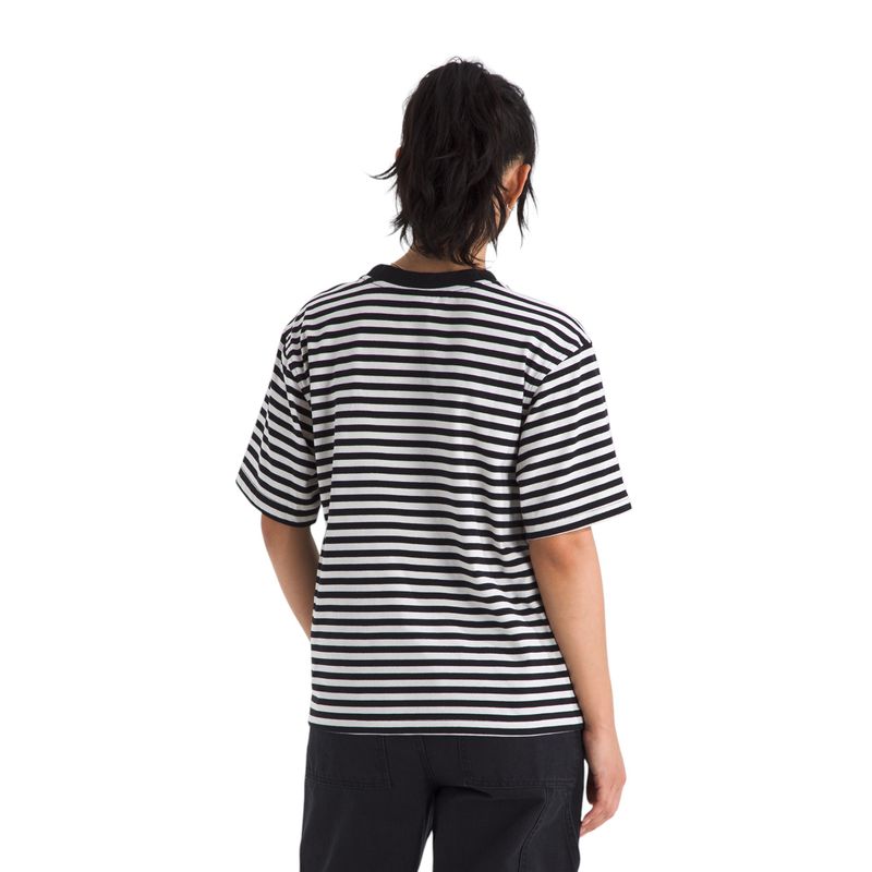 The-North-Face-TNF-Short-Sleeve-Shirt---Women-s-TNF-Black---White-Dune