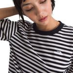 The-North-Face-TNF-Short-Sleeve-Shirt---Women-s-TNF-Black---White-Dune