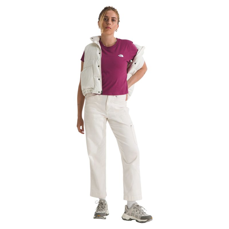 The-North-Face-Evolution-Short-Sleeve-Shirt---Women-s-Cyber-Berry