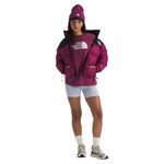 The-North-Face-Core-Half-Dome-Short-Sleeve-Shirt---Women-s-Cyber-Berry---TNF-White