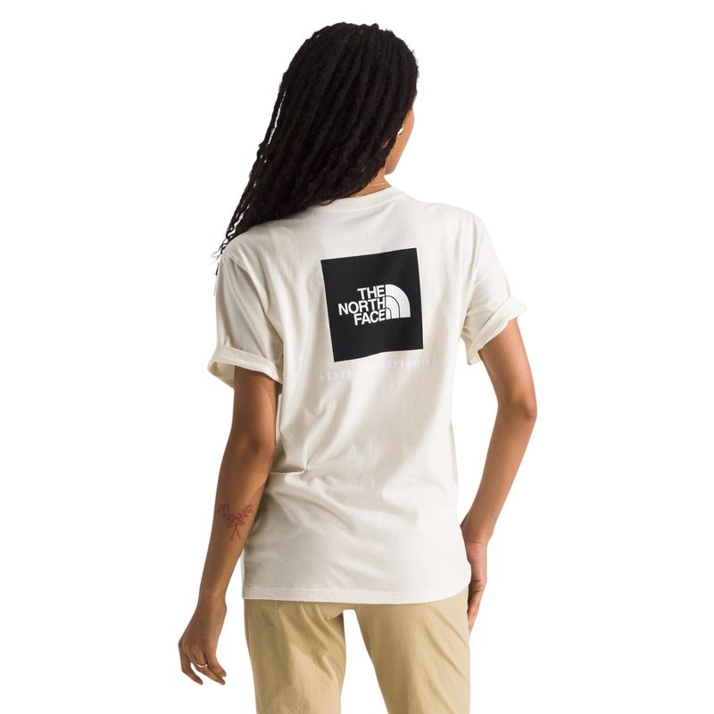 The-North-Face-Core-Box-NSE-Short-Sleeve-Short---Women-s-White-Dune