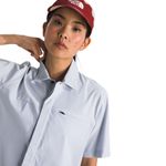 The-North-Face-Lightrand-Short-Sleeve-Shirt---Women-s-Mystic-Haze