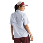 The-North-Face-Lightrand-Short-Sleeve-Shirt---Women-s-Mystic-Haze