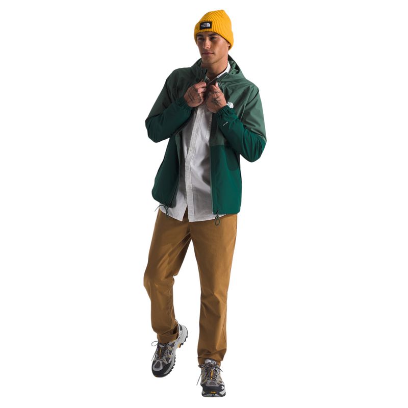 The-North-Face-Antora-Rain-Hoodie---Men-s-Duck-Green---Deep-Nori