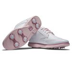 FootJoy-Traditions-Wing-Tip-Golf-Shoe---Women-s-White---Pink