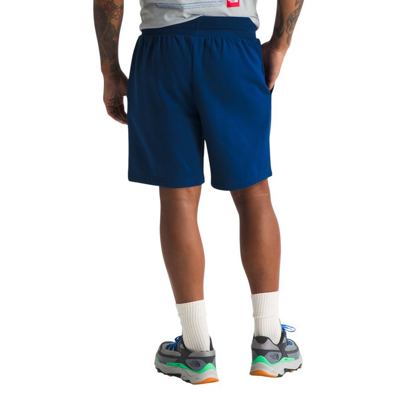 The-North-Face-Box-NSE-Regular-Shorts---Men-s-Estate-Blue---TNF-White