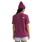 The-North-Face-Core-Half-Dome-Short-Sleeve-Shirt---Women-s-Cyber-Berry---TNF-White
