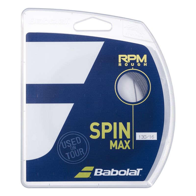 Babolat RPM Rough Spin Max Tennis String Black