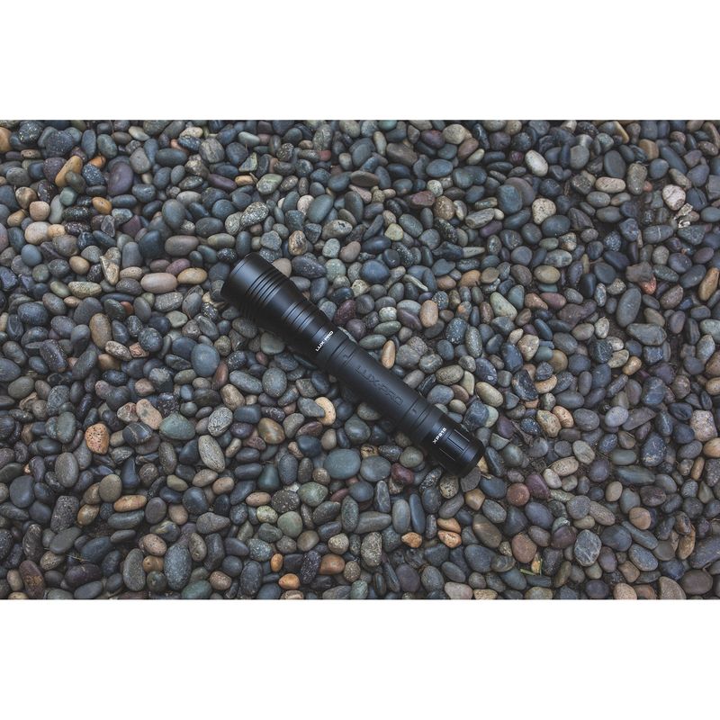LUXPRO-1600-Lumen-Pro-Series-Rechargeable-Flashlight-Tan---Black