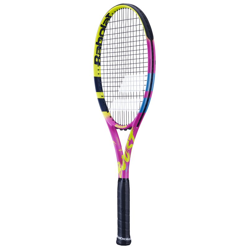 Babolat-Boost-Rafa-2nd-Gen-Strung-Tennis-Racquet-Yellow---Pink---Blue