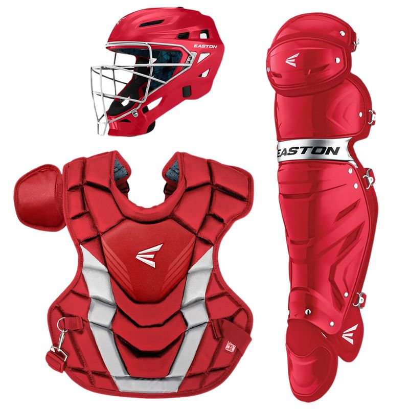 Easton Gametime Catchers Gear Box Set - Intermediate Red