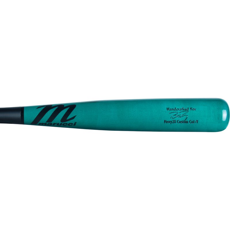 Marucci Buster Posey Posey28 Pro Exclusive Baseball Bat Matte Black / Ocean