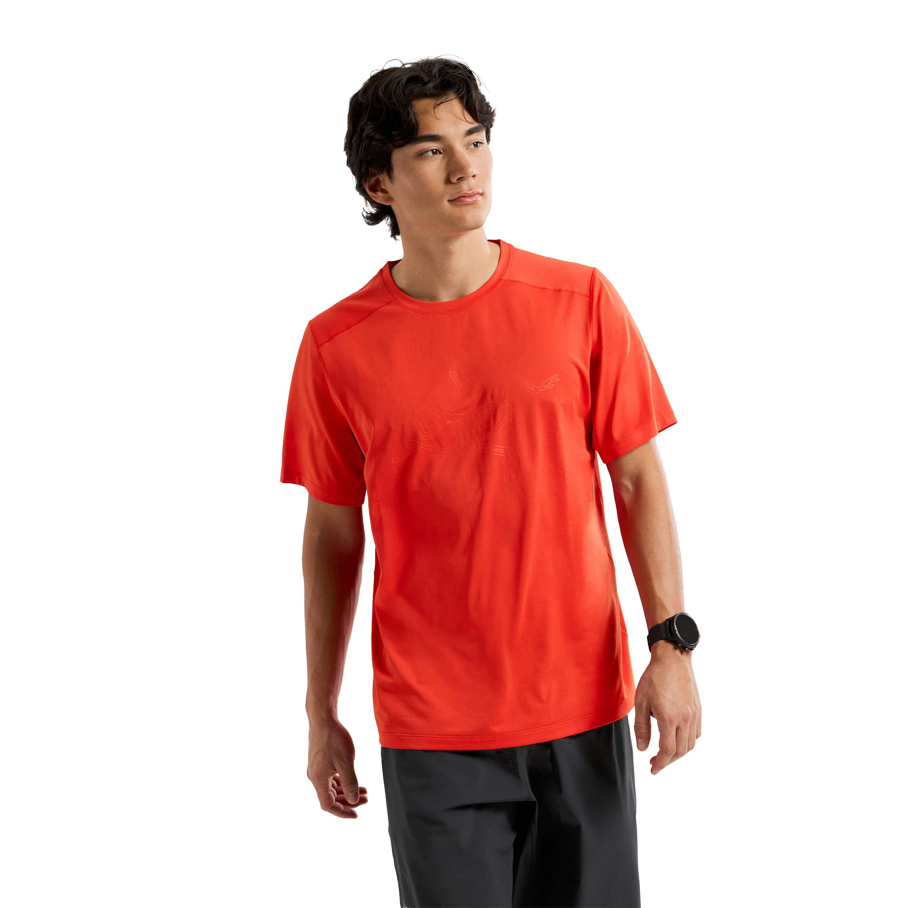 Arc'teryx Cormac Logo Short-Sleeve Shirt - Men's Dynasty Heather