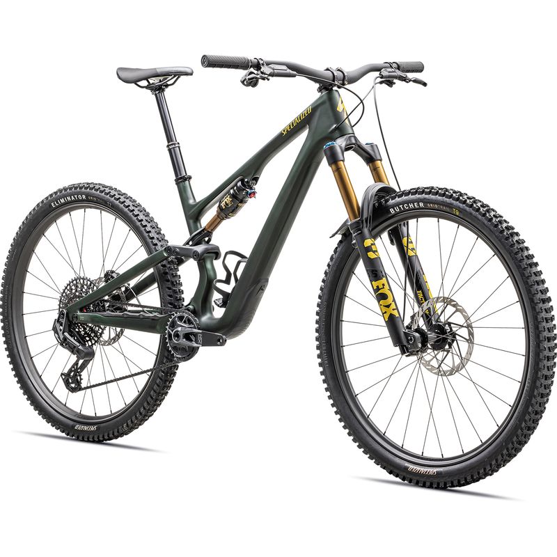 Specialized-Stumpjumper-15-Pro-Bike---2025-Satin-Green-Tint---Gunmetal---Satin-Metallic-Sulphur