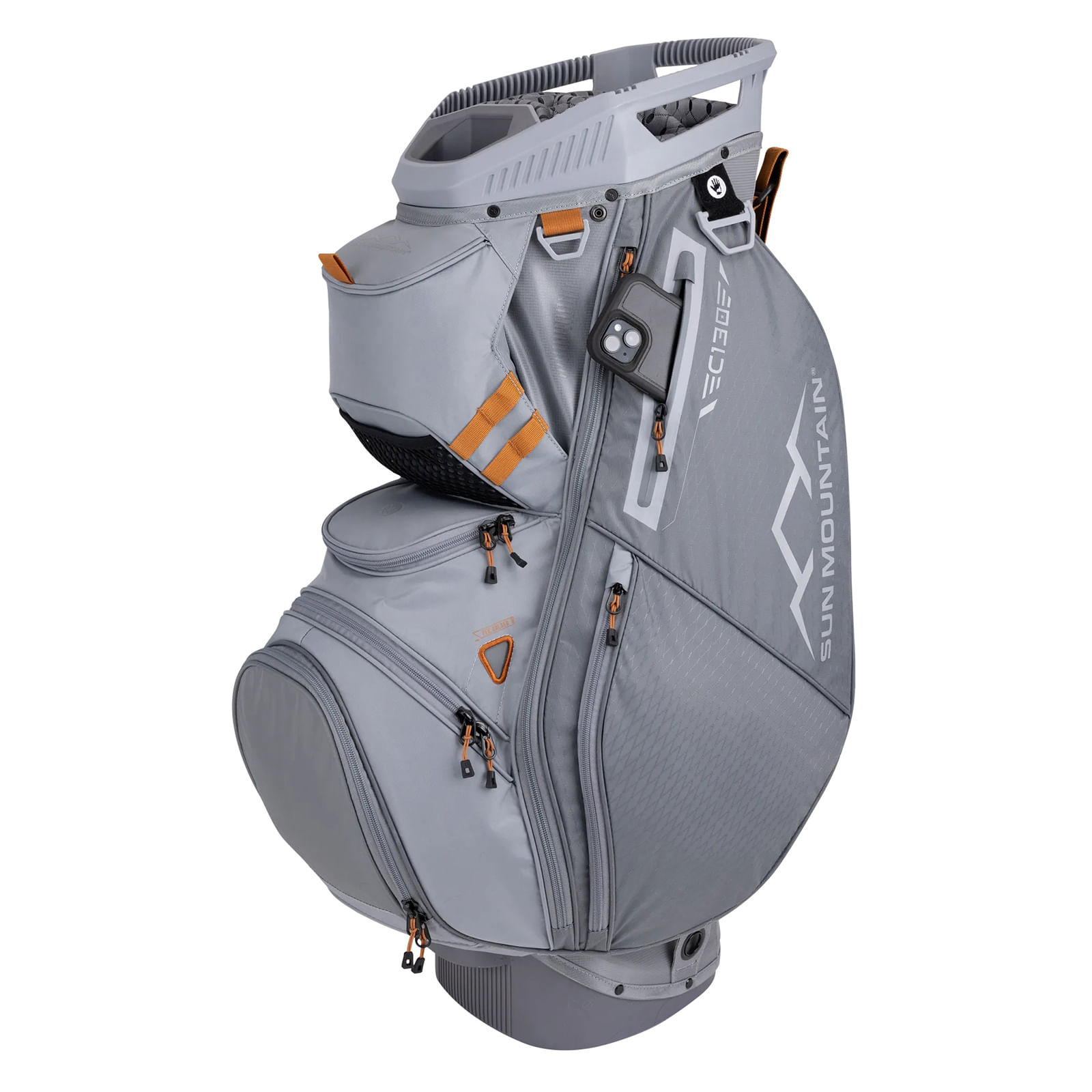 Sun Mountain Cnull30 Golf Cart Bag - 2025 Cadet / Nickel / Rust