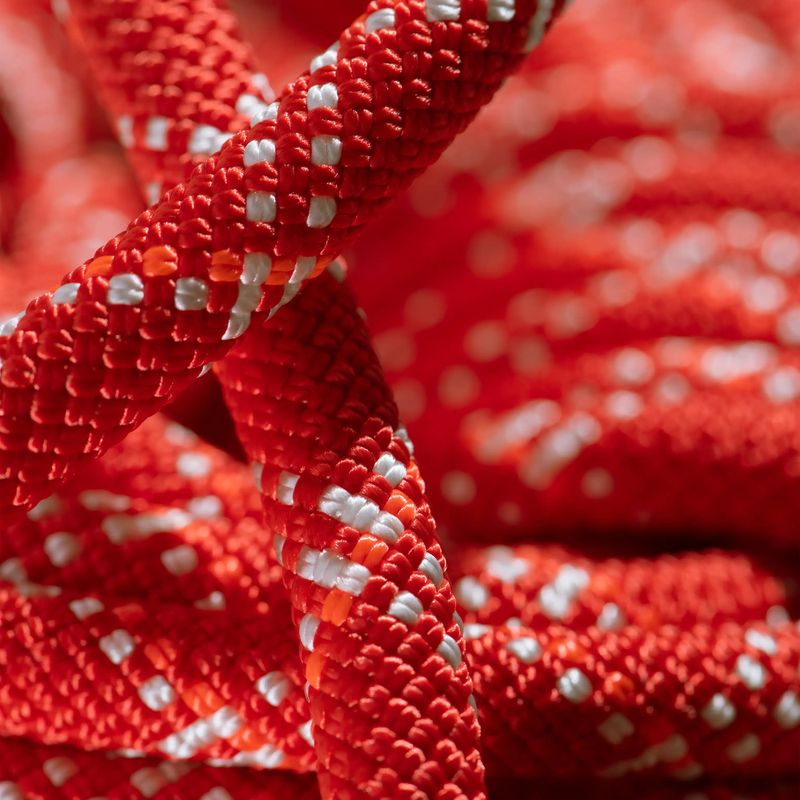 Mammut Gym Classic 9.5mm Climbing Rope Raspberry / White