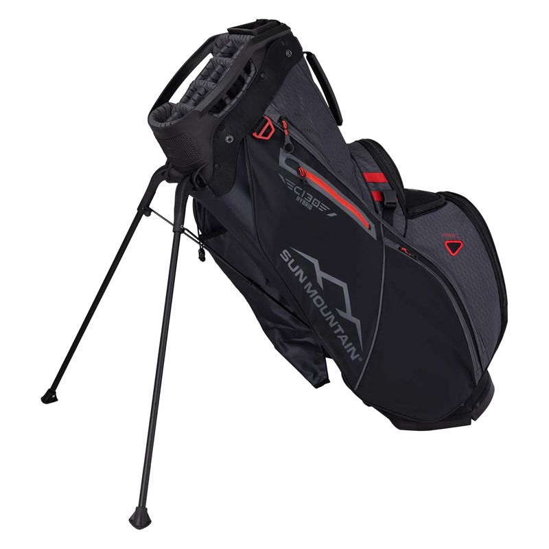 Sun-Mountain-Cnull30-Hybrid-Golf-Stand-Bag---2025-Steel---Black---Red