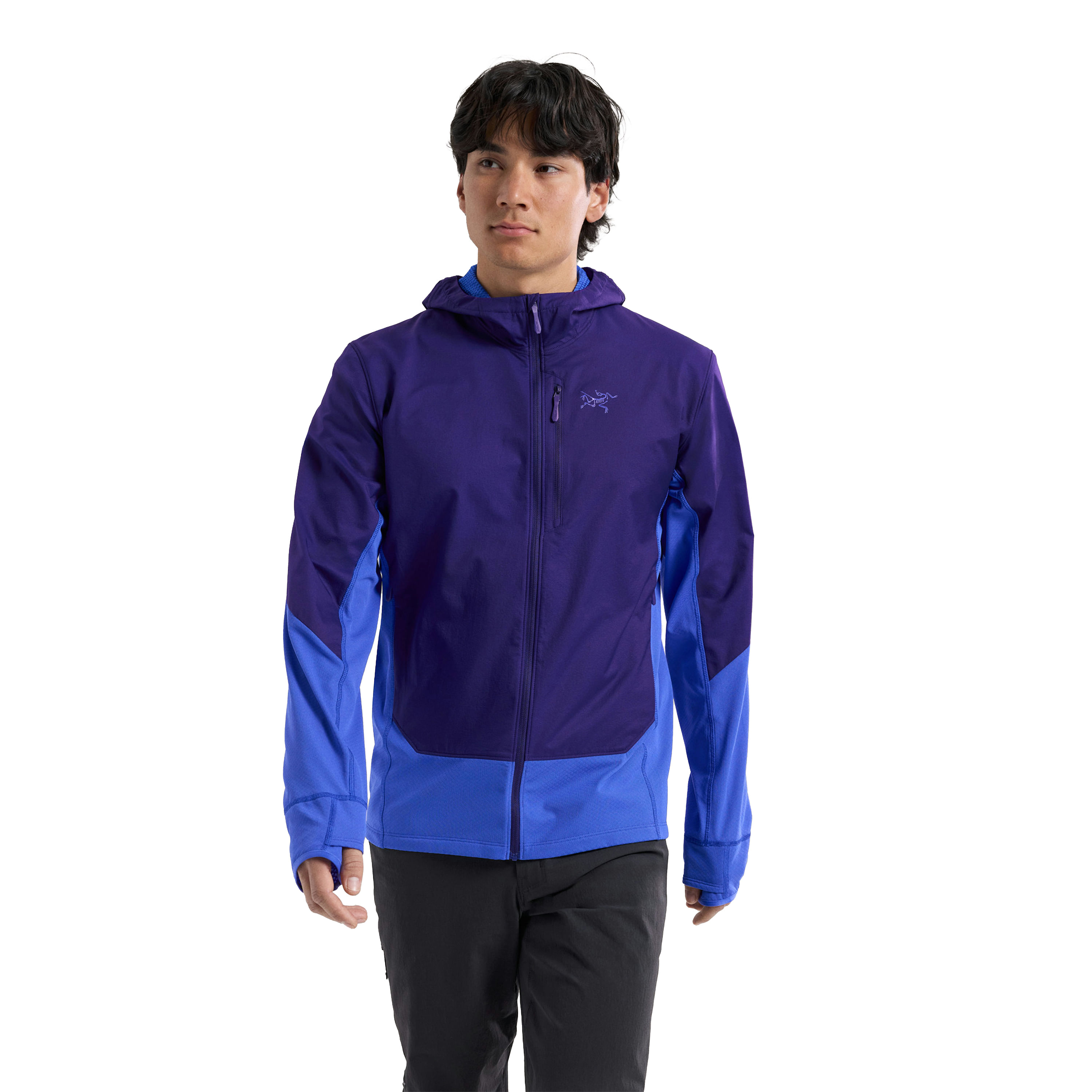 Arc'teryx Konseal Hybrid Hoodie - Men's Electra / Soulsonic