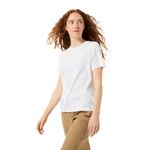 Arc'teryx Kragg SL Cotton Emblem Short Sleeve Crew - Women's White Light