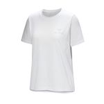 Arc'teryx Kragg SL Cotton Emblem Short Sleeve Crew - Women's White Light
