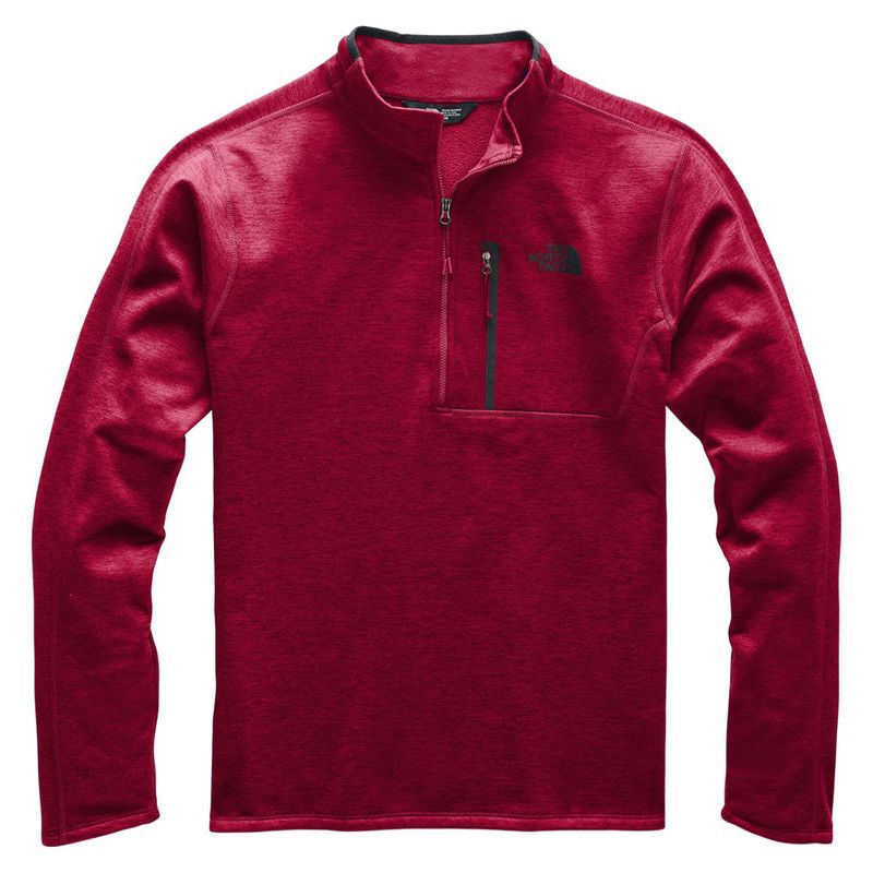 the north face men's canyonlands half zip fleece pullover