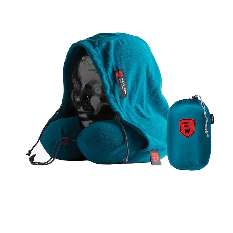 Grand-Trunk-Hooded-Travel-Neck-Pillow-Peacock-Green