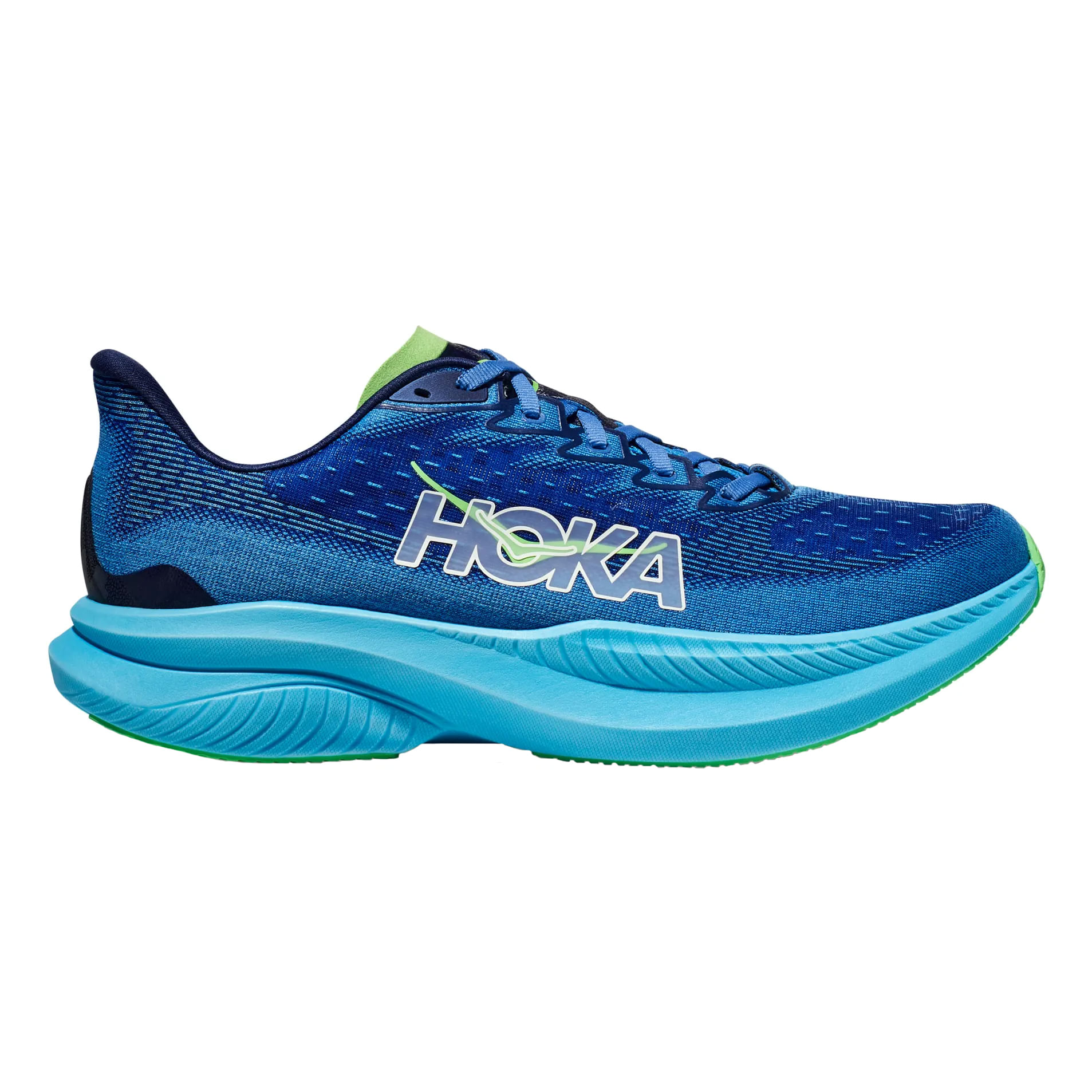 HOKA Mach 6 Running Shoe - Men's Virtual Blue / Bellwether Blue