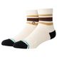 Stance Boyd Cotton Quarter Sock Dark Brown