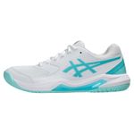Asics-Gel-Dedicate-8-Pickleball-Shoe---Women-s-White---Energy-Aqua